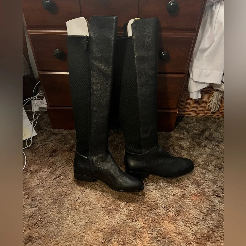 🎈 NWOT 🎈 Cole Haan black leather boots - Picture 3 of 7